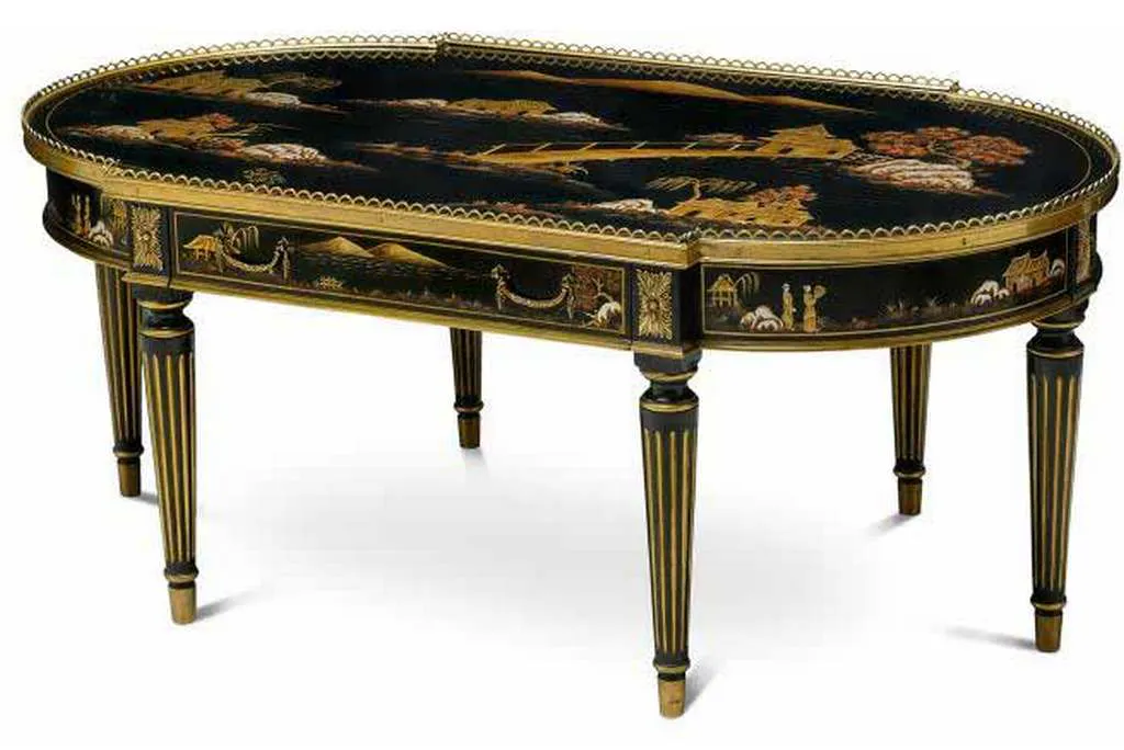 Maitland Smith 89-0613 Scarborough House Fortune Cocktail Table Maitland Smith 89-0613 Scarborough House Fortune Cocktail Table