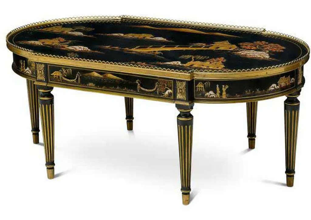 Maitland Smith 89-0613 Scarborough House Fortune Cocktail Table Maitland Smith 89-0613 Scarborough House Fortune Cocktail Table
