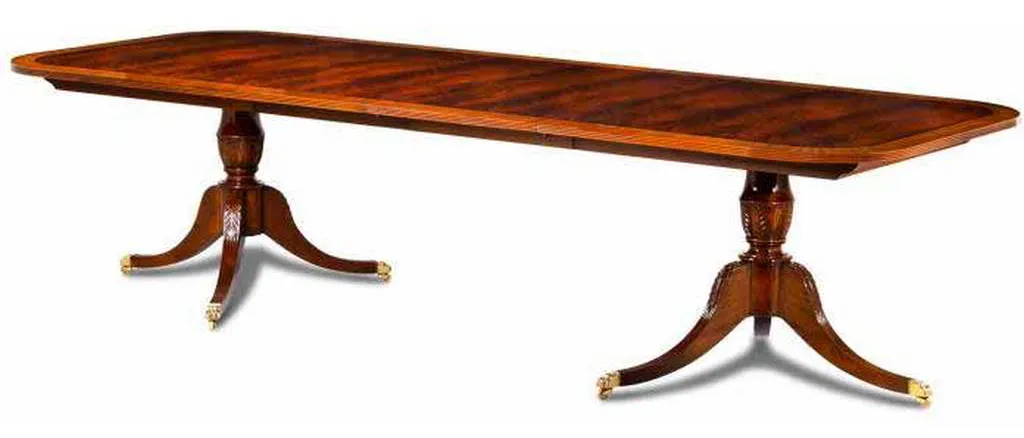 Maitland Smith 89-0705 Scarborough House Reeded Dining Table Maitland Smith 89-0705 Scarborough House Reeded Dining Table