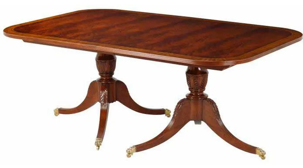 Maitland Smith 89-0705 Scarborough House Reeded Dining Table Maitland Smith 89-0705 Scarborough House Reeded Dining Table