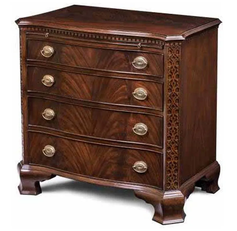 Maitland Smith 89-0802 Scarborough House Mandolin Chest Of Drawers Maitland Smith 89-0802 Scarborough House Mandolin Chest Of Drawers