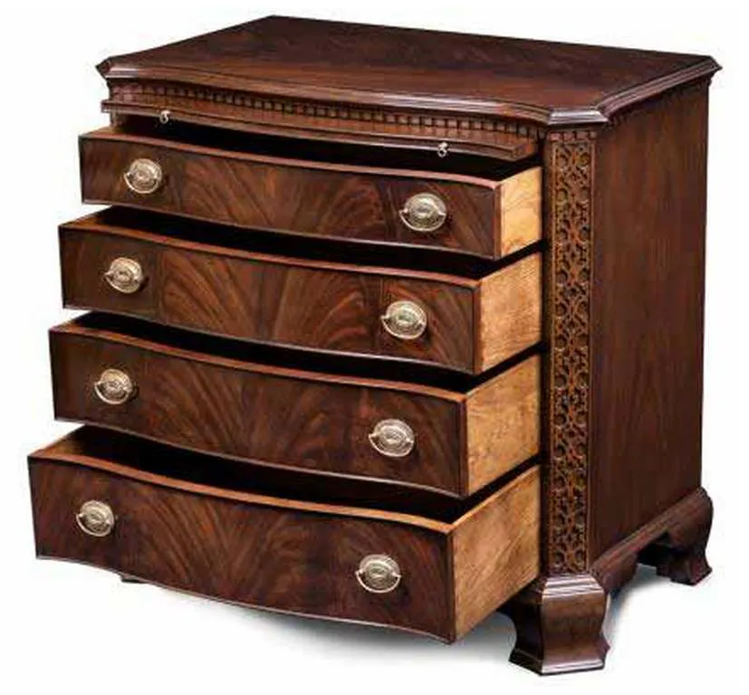 Maitland Smith 89-0802 Scarborough House Mandolin Chest Of Drawers Maitland Smith 89-0802 Scarborough House Mandolin Chest Of Drawers