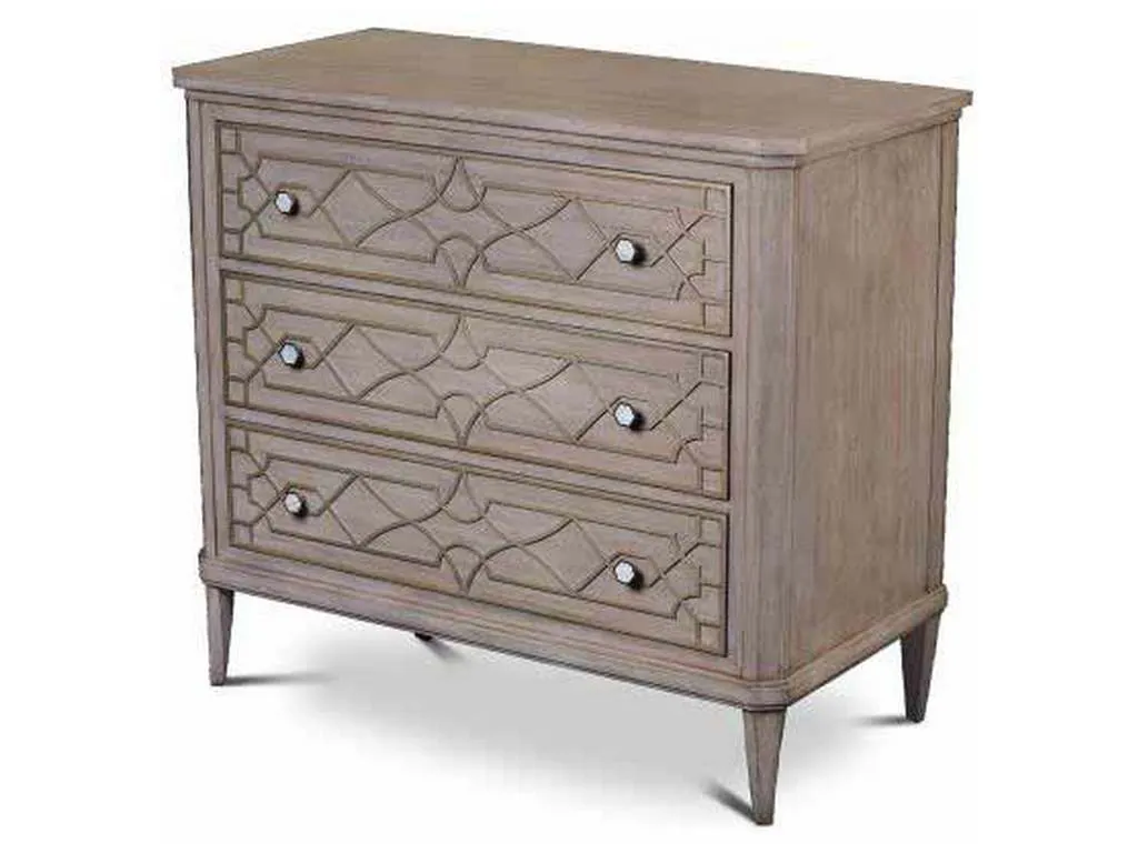 Maitland Smith 89-0804 Scarborough House Pearlescent Chest Of Drawers