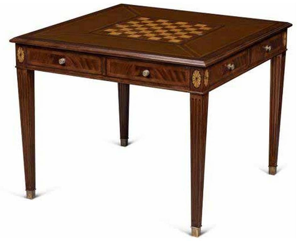 Maitland Smith 89-0902 Scarborough House Hopkins Game Table Maitland Smith 89-0902 Scarborough House Hopkins Game Table