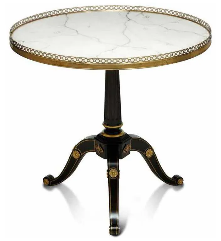 Maitland Smith 89-1003 Scarborough House Eclipse Lamp Table Maitland Smith 89-1003 Scarborough House Eclipse Lamp Table