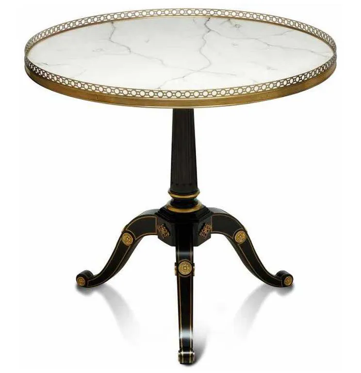 Maitland Smith 89-1003 Scarborough House Eclipse Lamp Table Maitland Smith 89-1003 Scarborough House Eclipse Lamp Table