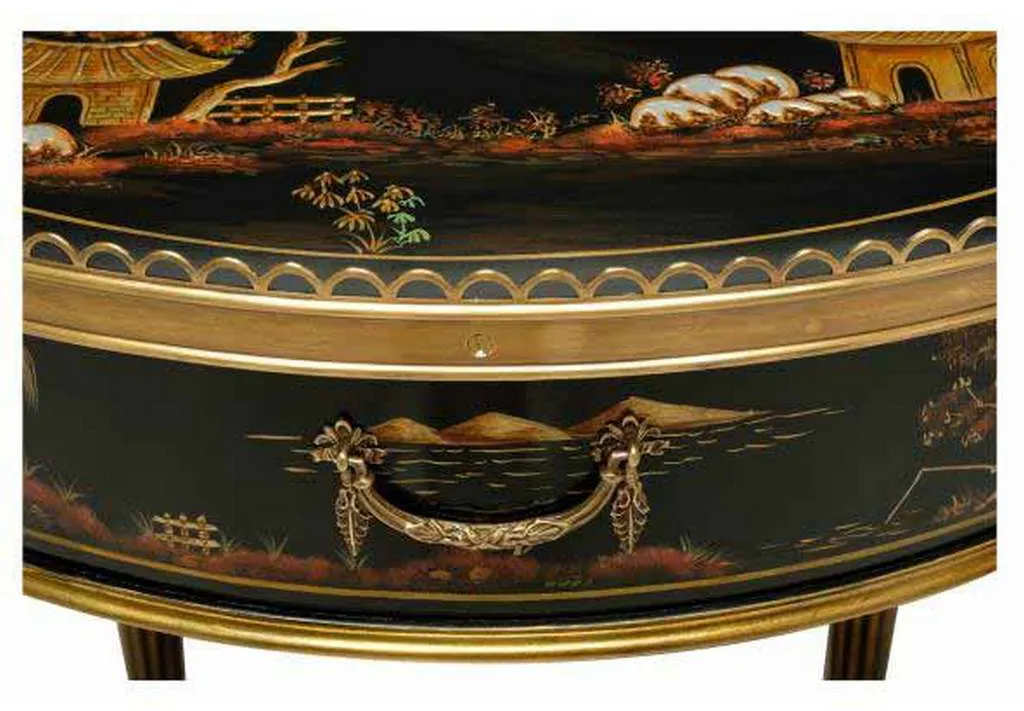 Maitland Smith 89-1016 Scarborough House Silk Side Table Maitland Smith 89-1016 Scarborough House Silk Side Table