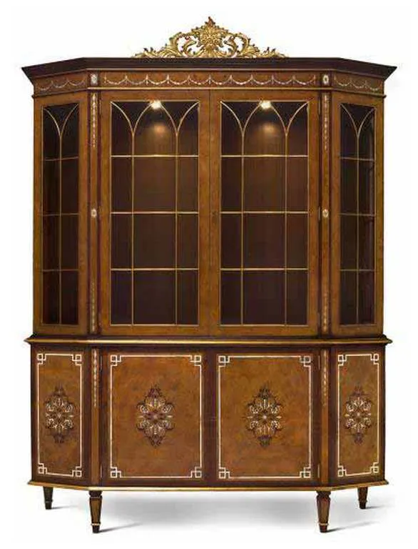 Maitland Smith 89-1205 Scarborough House Finneas Display Cabinet Maitland Smith 89-1205 Scarborough House Finneas Display Cabinet