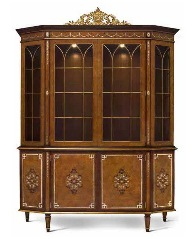 Maitland Smith 89-1205 Scarborough House Finneas Display Cabinet Maitland Smith 89-1205 Scarborough House Finneas Display Cabinet
