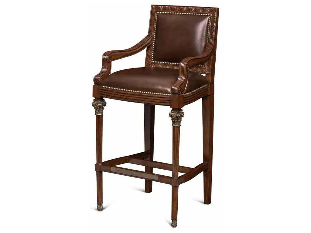 Maitland Smith 89-1501 Scarborough House Quarter Barstool