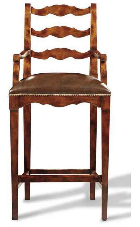 Maitland Smith 89-1502 Scarborough House Morale Barstool Maitland Smith 89-1502 Scarborough House Morale Barstool