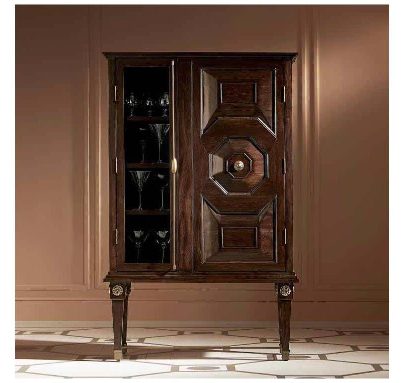 Maitland Smith CJ8369-51 Art Bar Cabinet Maitland Smith CJ8369-51 Art Bar Cabinet