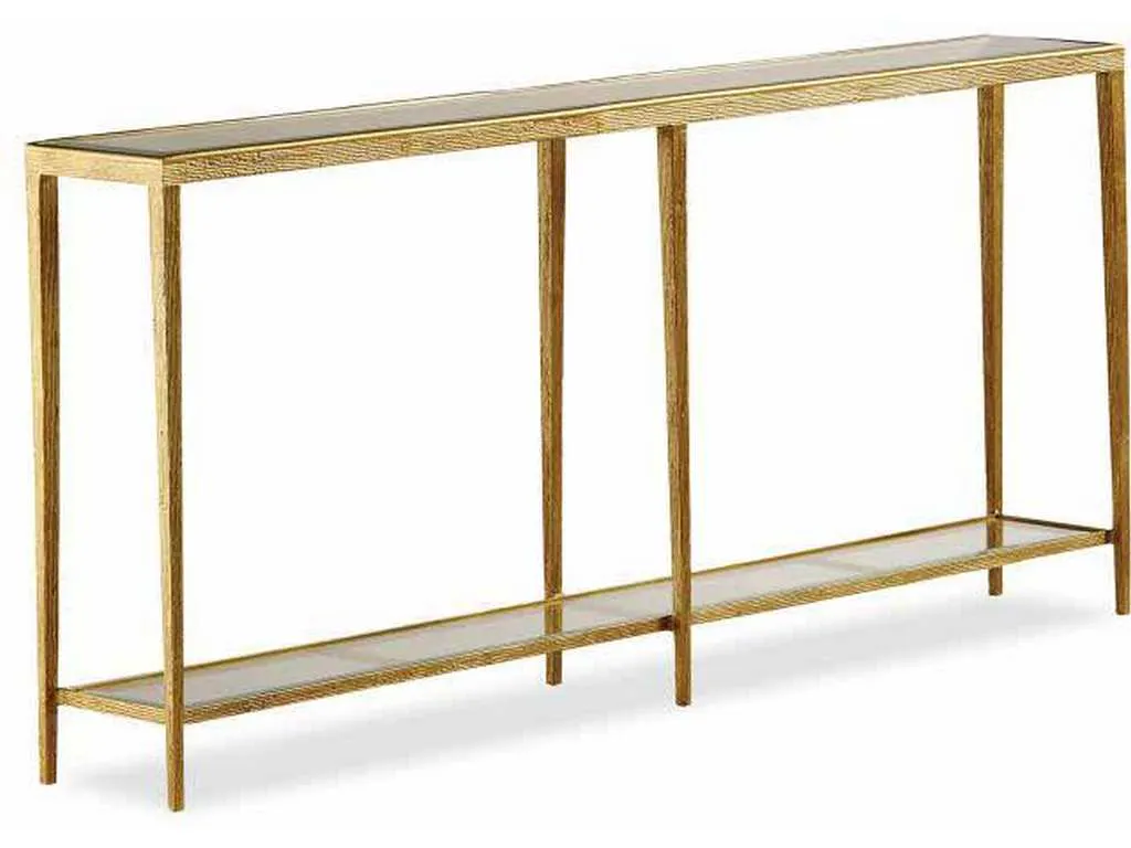 Maitland Smith HM1017-2 Jinx Large Brass Console Maitland Smith HM1017-2 Jinx Large Brass Console