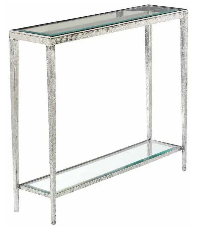 Maitland Smith HM1017N Jinx Small Nickel Console Maitland Smith HM1017N Jinx Small Nickel Console