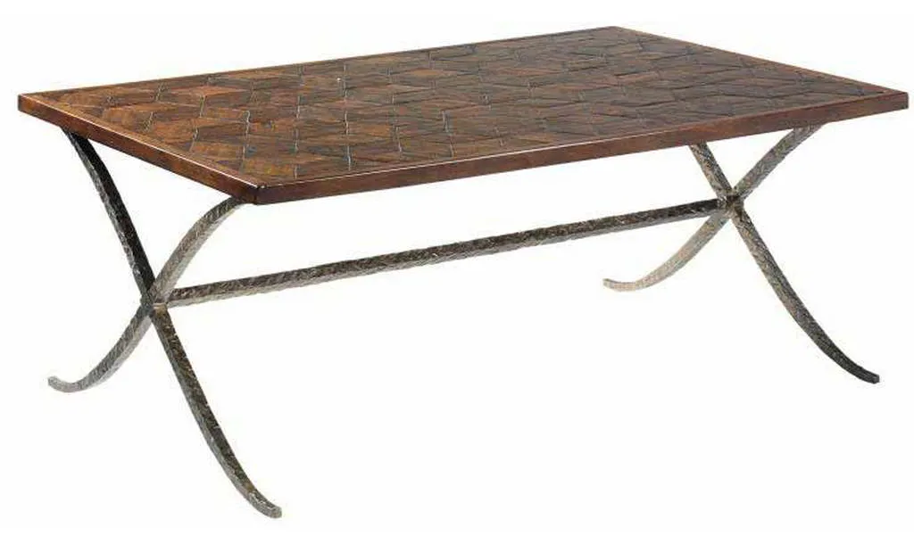 Maitland Smith HM1038 Tattoo Rectangle Cocktail Table Maitland Smith HM1038 Tattoo Rectangle Cocktail Table