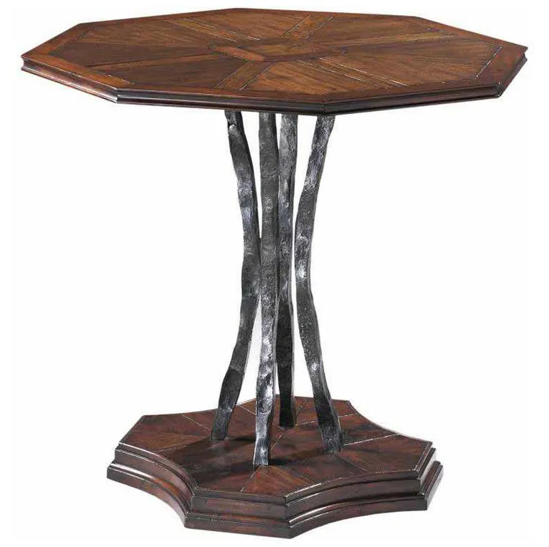 Maitland Smith HM1040 Toth Octagonal Lamp Table Maitland Smith HM1040 Toth Octagonal Lamp Table