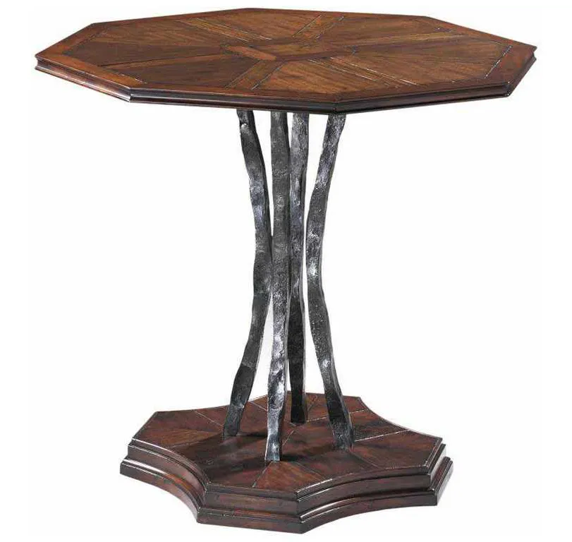 Maitland Smith HM1040 Toth Octagonal Lamp Table Maitland Smith HM1040 Toth Octagonal Lamp Table