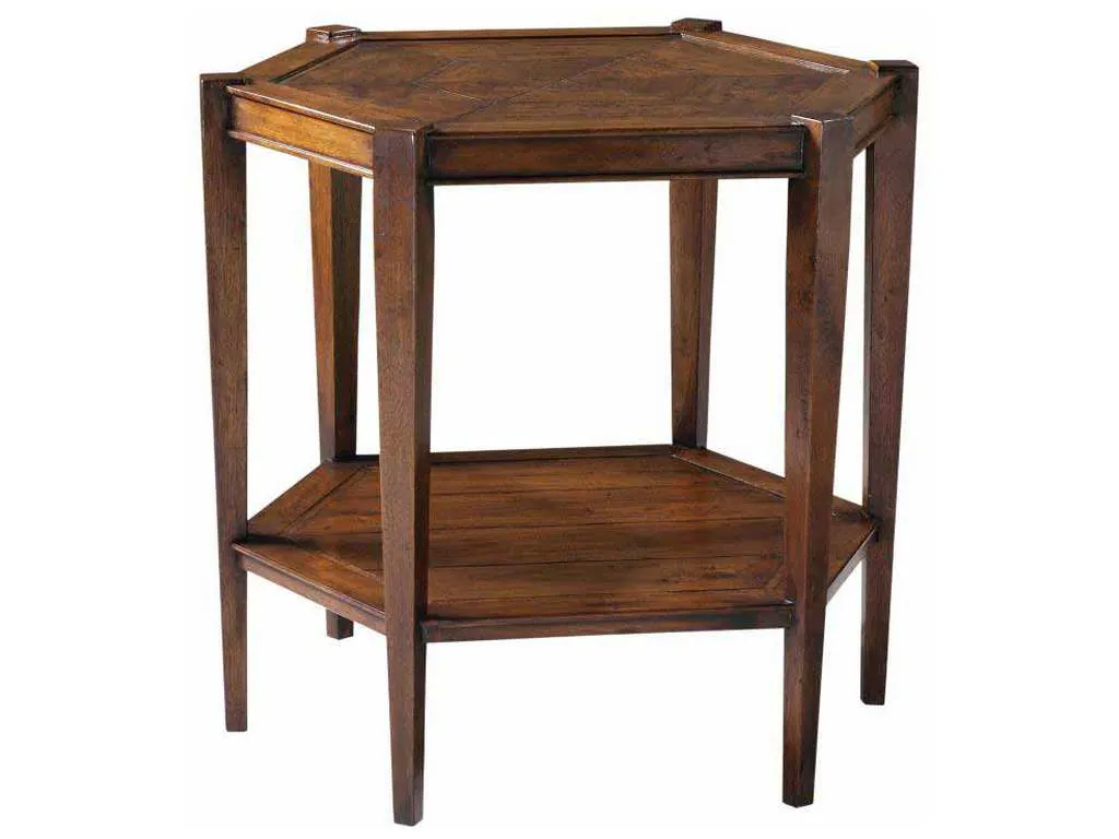 Maitland Smith HM1041  Dudley Hexagonal Lamp Table