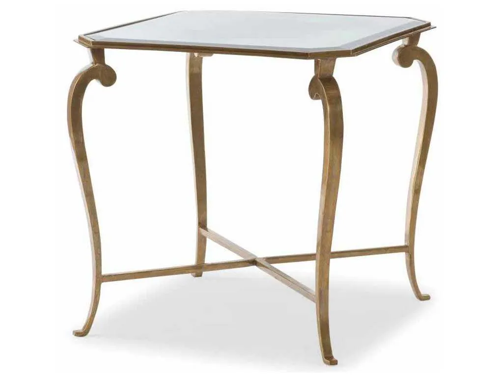 Maitland Smith HM1043  Gliss Square Lamp Table