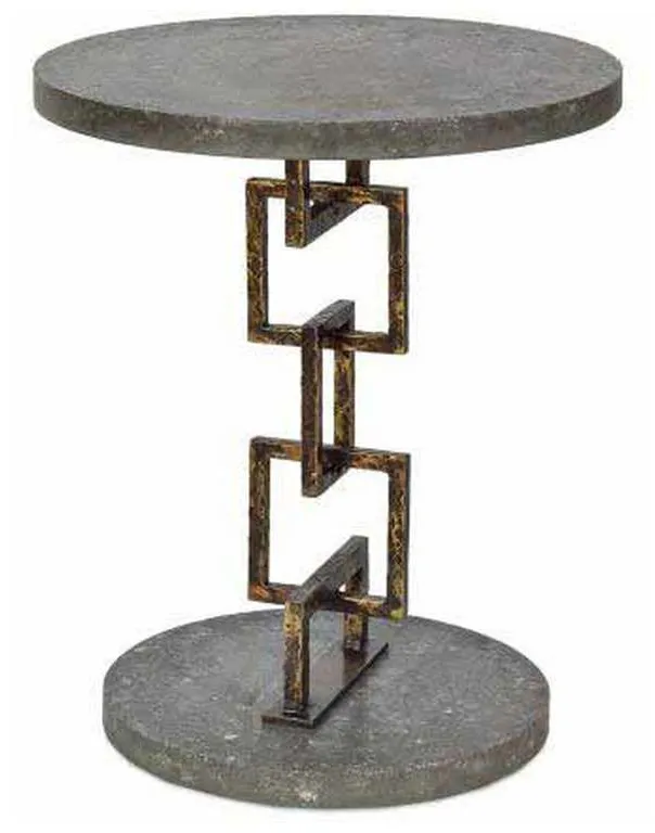Maitland Smith HM1094 Circuit Chairside Table Maitland Smith HM1094 Circuit Chairside Table