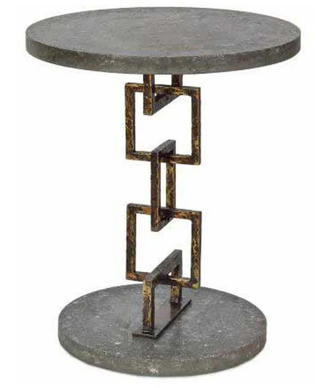 Maitland Smith HM1094 Circuit Chairside Table Maitland Smith HM1094 Circuit Chairside Table