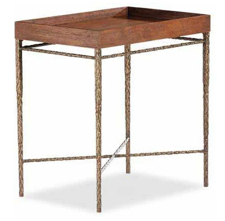 Maitland Smith HM1224 Cleve Chairside Tray Table Maitland Smith HM1224 Cleve Chairside Tray Table
