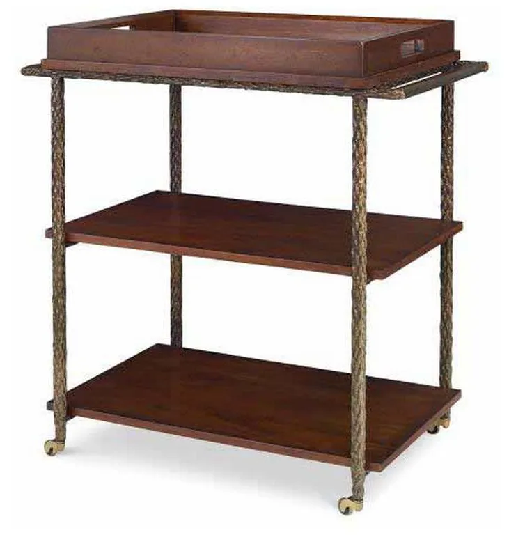 Maitland Smith HM1233 Cleve Bar Cart Maitland Smith HM1233 Cleve Bar Cart