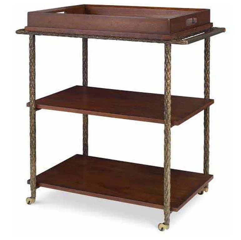 Maitland Smith HM1233 Cleve Bar Cart Maitland Smith HM1233 Cleve Bar Cart