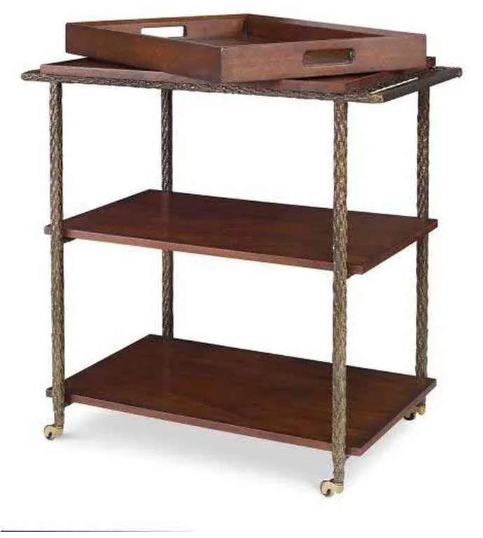 Maitland Smith HM1233 Cleve Bar Cart Maitland Smith HM1233 Cleve Bar Cart
