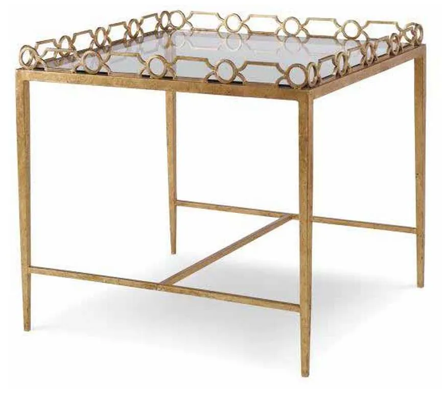 Maitland Smith HM1322L Regent Chairside Table Maitland Smith HM1322L Regent Chairside Table