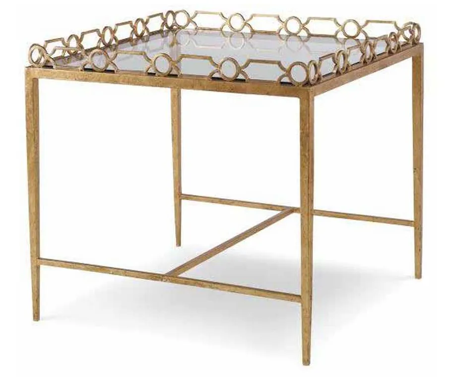 Maitland Smith HM1322L Regent Chairside Table Maitland Smith HM1322L Regent Chairside Table