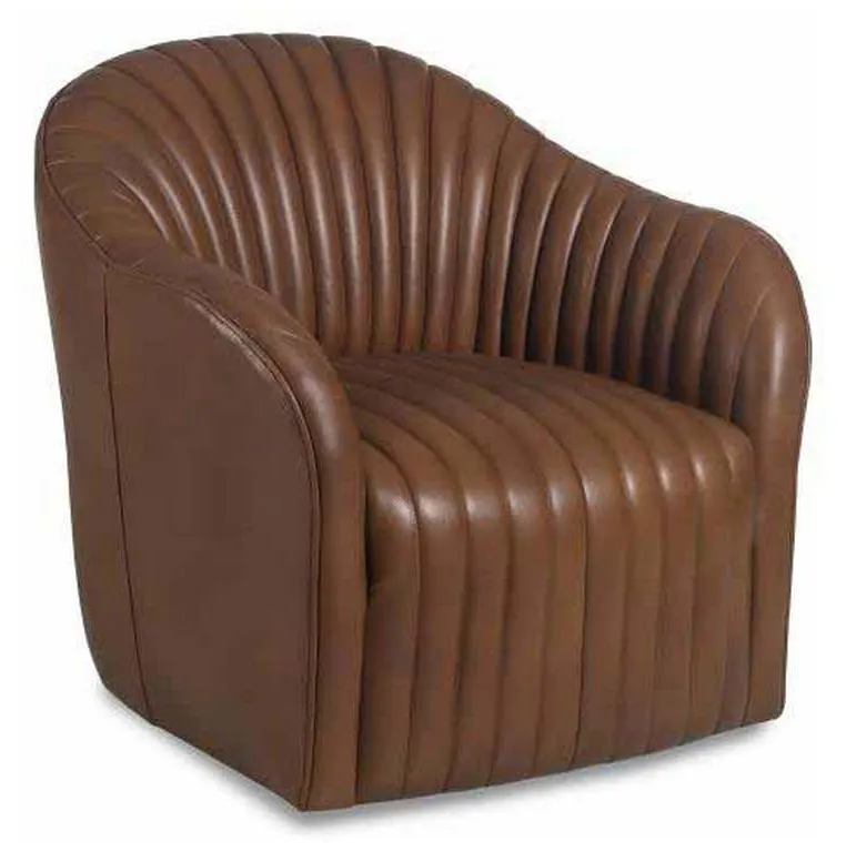 Maitland Smith RA1160-CBS-FER-TOF Elias Channel Back Swivel Maitland Smith RA1160-CBS-FER-TOF Elias Channel Back Swivel