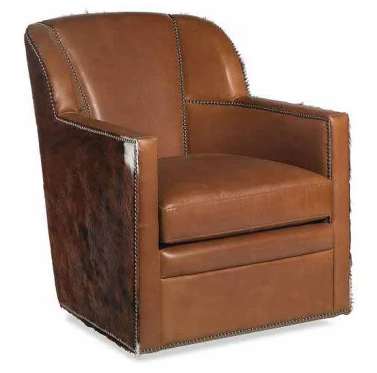 Maitland Smith RA1162-S-REN-CHO Bronson Swivel Chair Maitland Smith RA1162-S-REN-CHO Bronson Swivel Chair