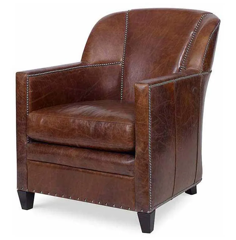 Maitland Smith RA1162-1-PIT-CHE Bronson Chair Maitland Smith RA1162-1-PIT-CHE Bronson Chair