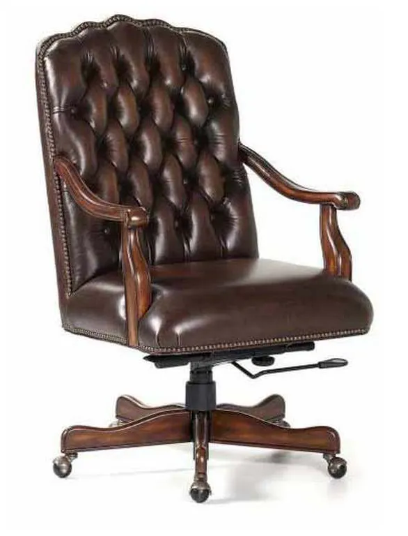 Maitland Smith RA116ST-BRI-BAR Johnson Swivel Tilt Desk Chair Maitland Smith RA116ST-BRI-BAR Johnson Swivel Tilt Desk Chair