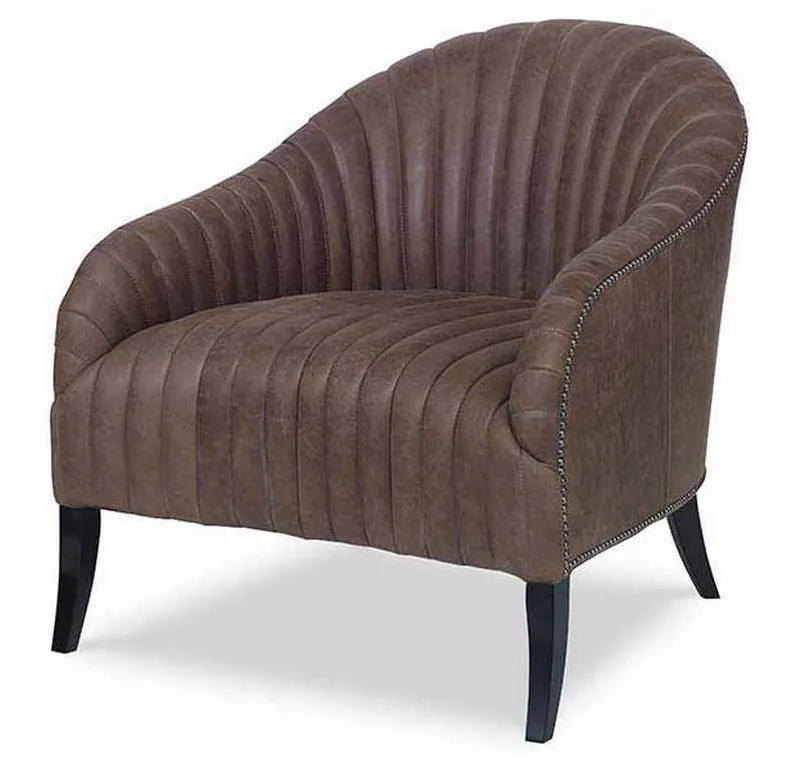 Maitland Smith RA1426-1-COR-STO Liam Chair-Cordova Stone Maitland Smith RA1426-1-COR-STO Liam Chair-Cordova Stone