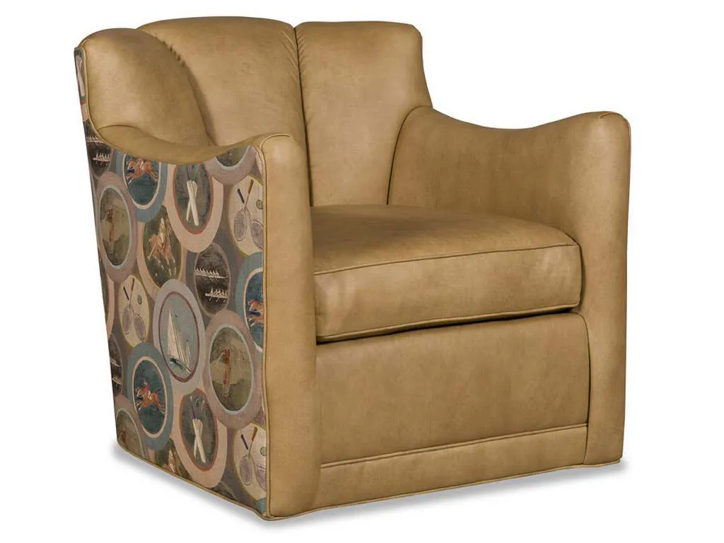 McKinley Leather 236-S  Clarisse Swivel Chair