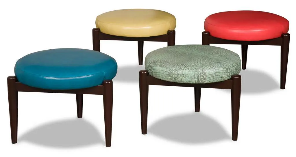 McKinley Leather 537 Peg Stools McKinley Leather 537 Peg Stools