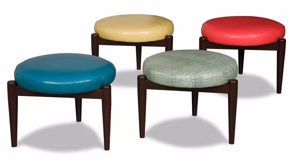 McKinley Leather 537 Peg Stools McKinley Leather 537 Peg Stools