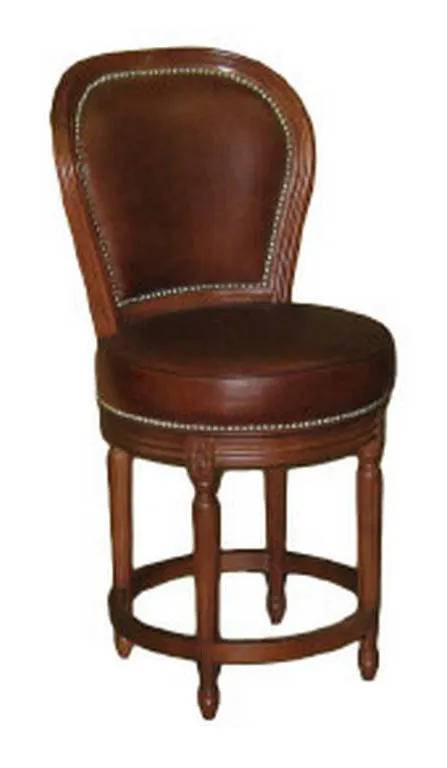 McKinley Leather 16-CS Cameo Swivel Counter Stool McKinley Leather 16-CS Cameo Swivel Counter Stool