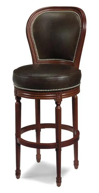 McKinley Leather 16 Cameo Swivel Barstool McKinley Leather 16 Cameo Swivel Barstool
