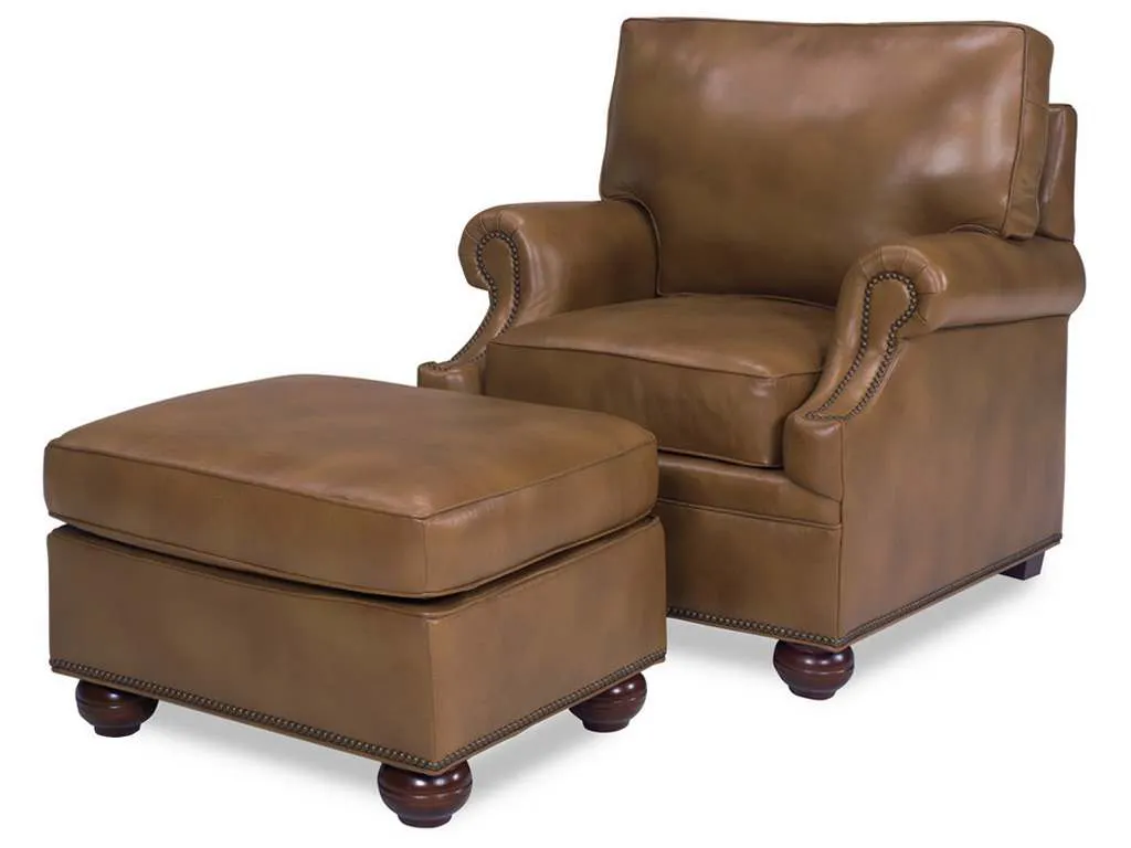McKinley Leather 2120  Jarrett Ottoman