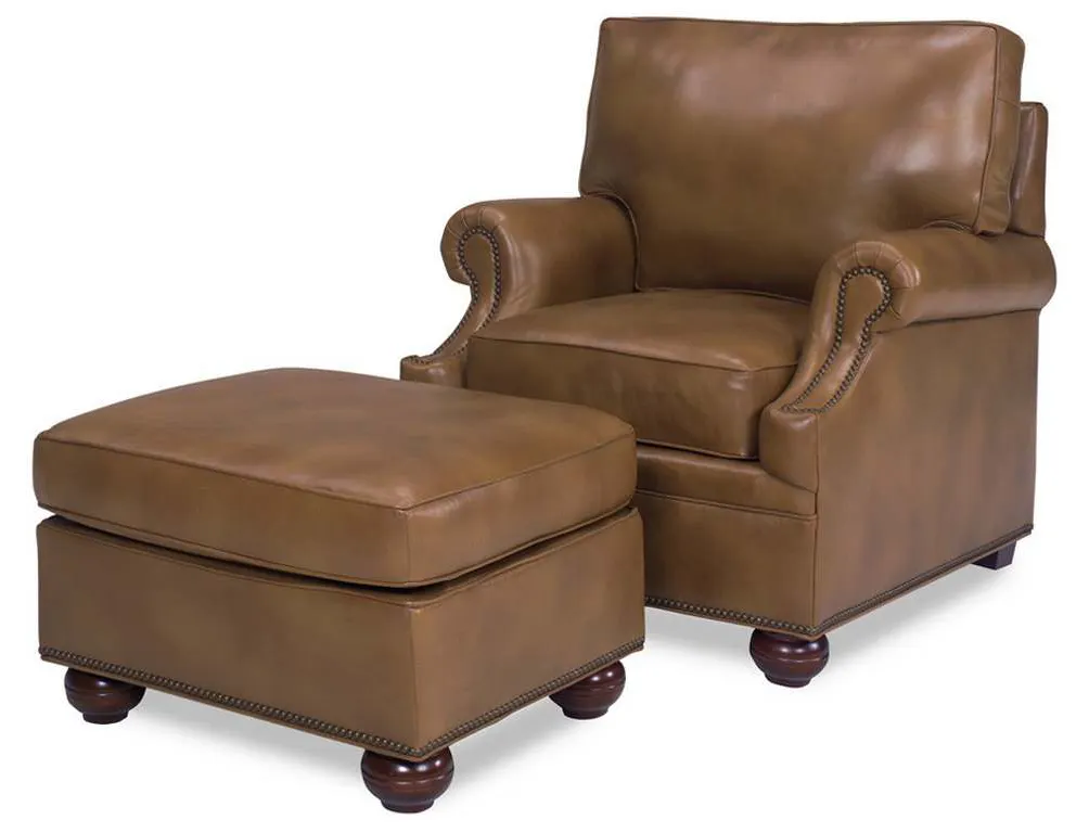 McKinley Leather 2120 Jarrett Ottoman McKinley Leather 2120 Jarrett Ottoman