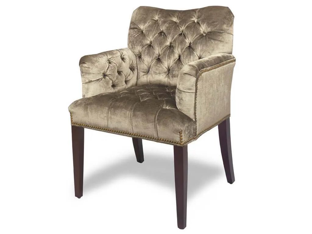 McKinley Leather 227  Louis Tufted Chair