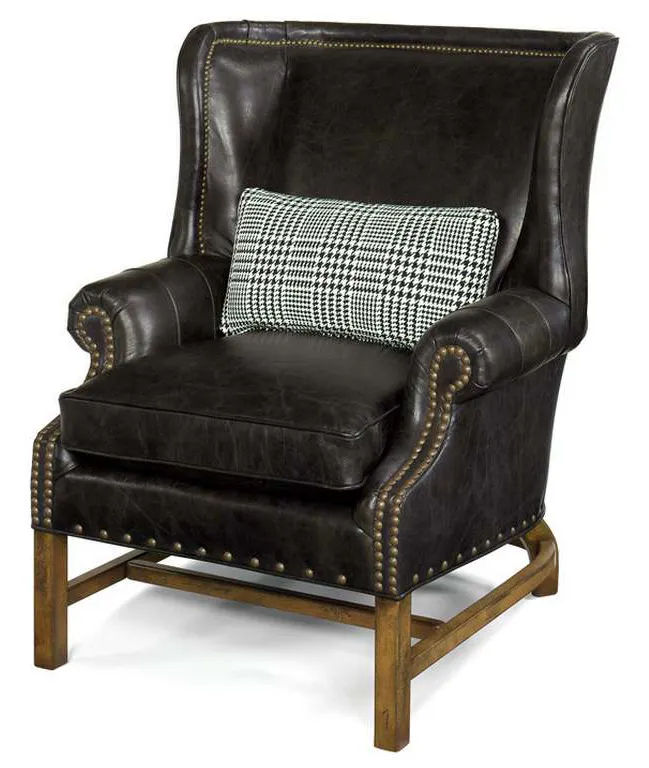 McKinley Leather 261-PB Hamilton Library Wing Chair McKinley Leather 261-PB Hamilton Library Wing Chair