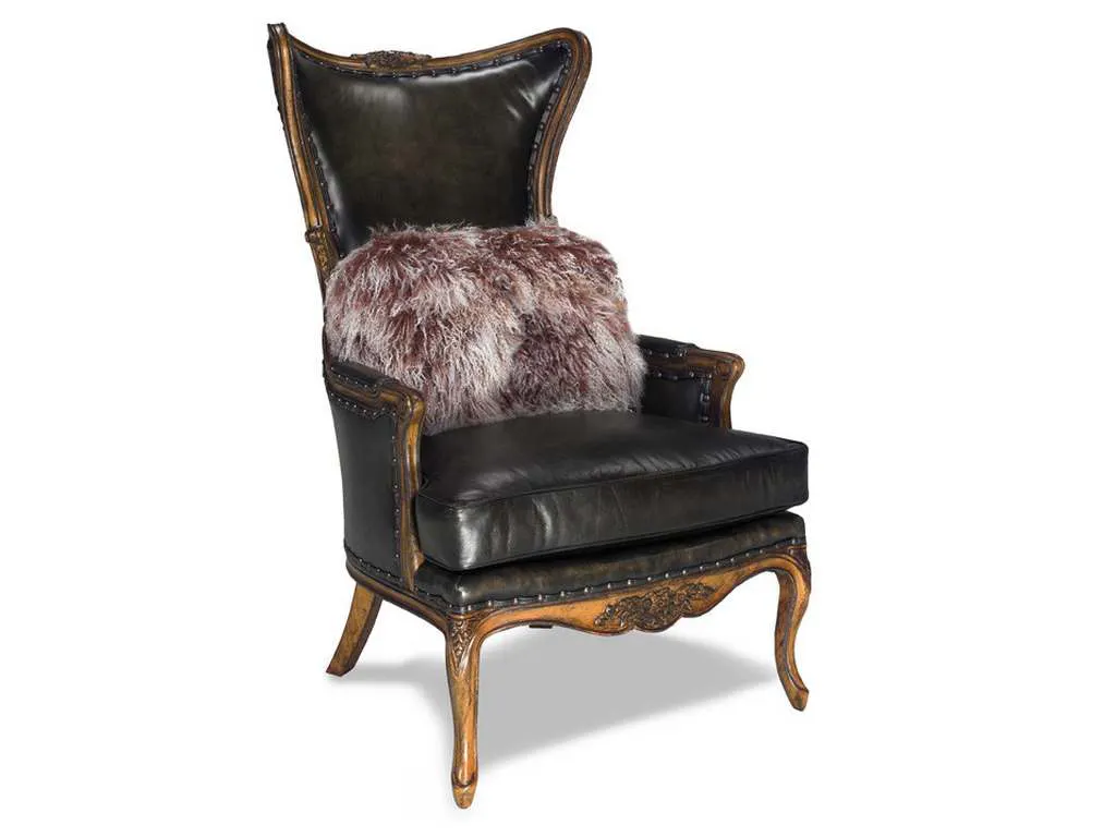 McKinley Leather 266  Bryant Wing Chair
