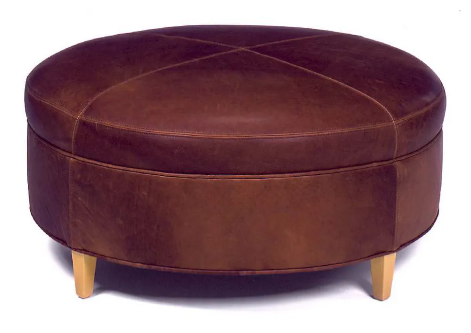 McKinley Leather 32 Ottoman McKinley Leather 32 Ottoman