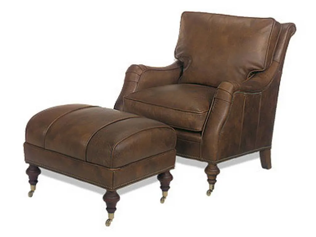 McKinley Leather 3400  Savannah Ottoman
