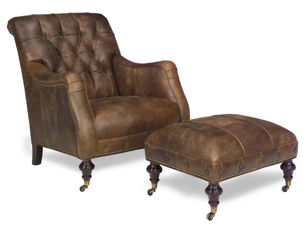 McKinley Leather 3410  Journeyman Ottoman