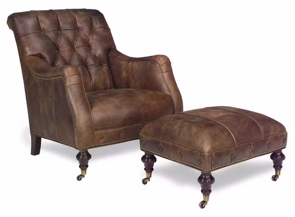 McKinley Leather 3410 Journeyman Ottoman McKinley Leather 3410 Journeyman Ottoman